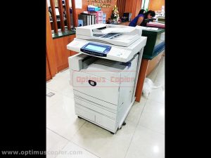 Latest Fuji Xerox Photocopier machine delived to client for new copier for sale by Optimus Copier in Kuala Lumpur (KL), Malaysia