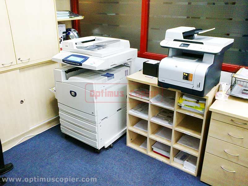 Latest Fuji Xerox Photocopier machine delived to client for photocopier rental service by Optimus Copier in Malaysia