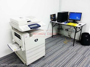 Latest Fuji Xerox Photocopier machine delived to client for copier rental service by Optimus Copier in Negeri Sembilan