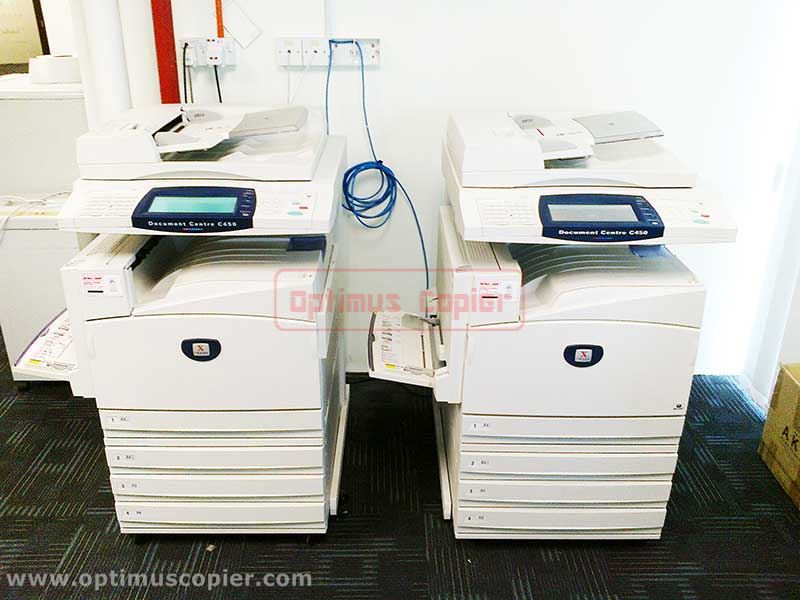Latest Fuji Xerox Photocopier machine delived to client for copier rental service by Optimus Copier in Kuala Lumpur (KL), Malaysia
