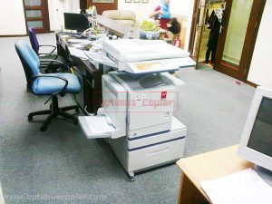 Latest OCE Photocopier machine delived to client for copier rental service by Optimus Copier in Klang Valley (KL and Selangor)